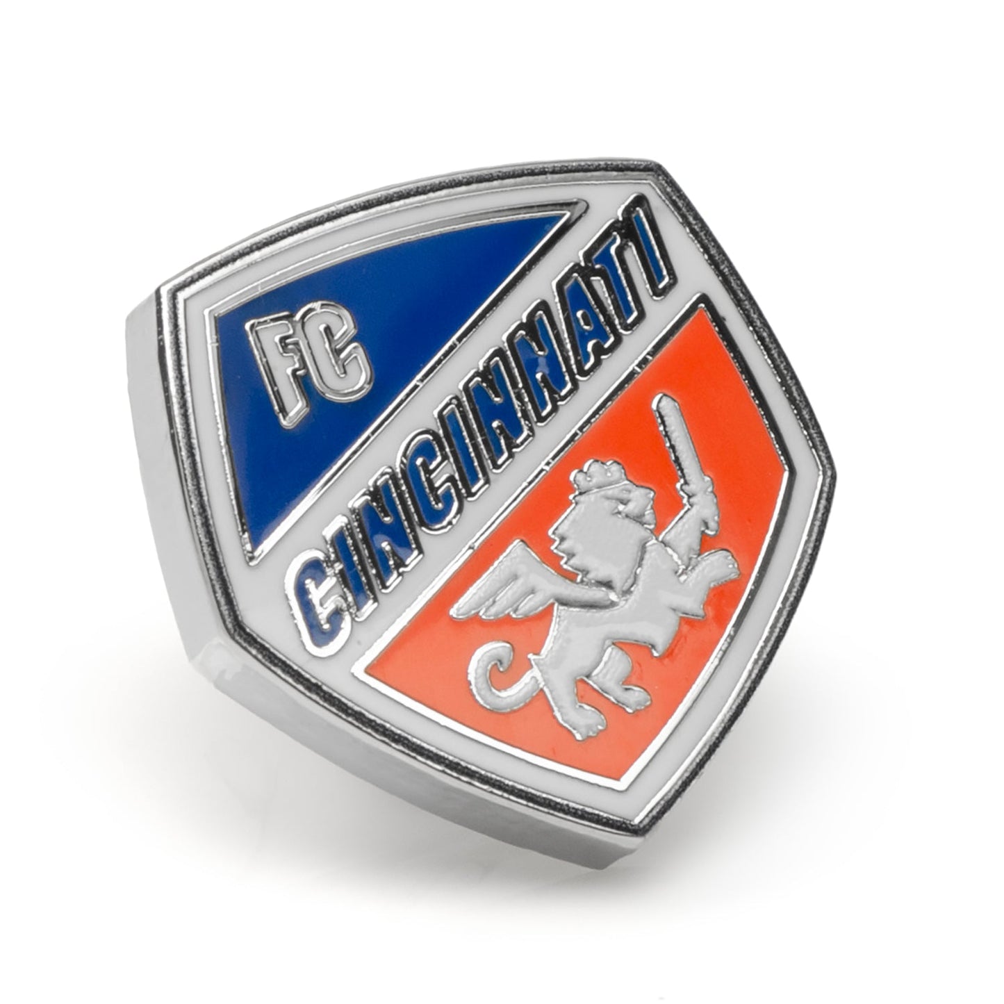 Logo of FC Cincinnati on a white background