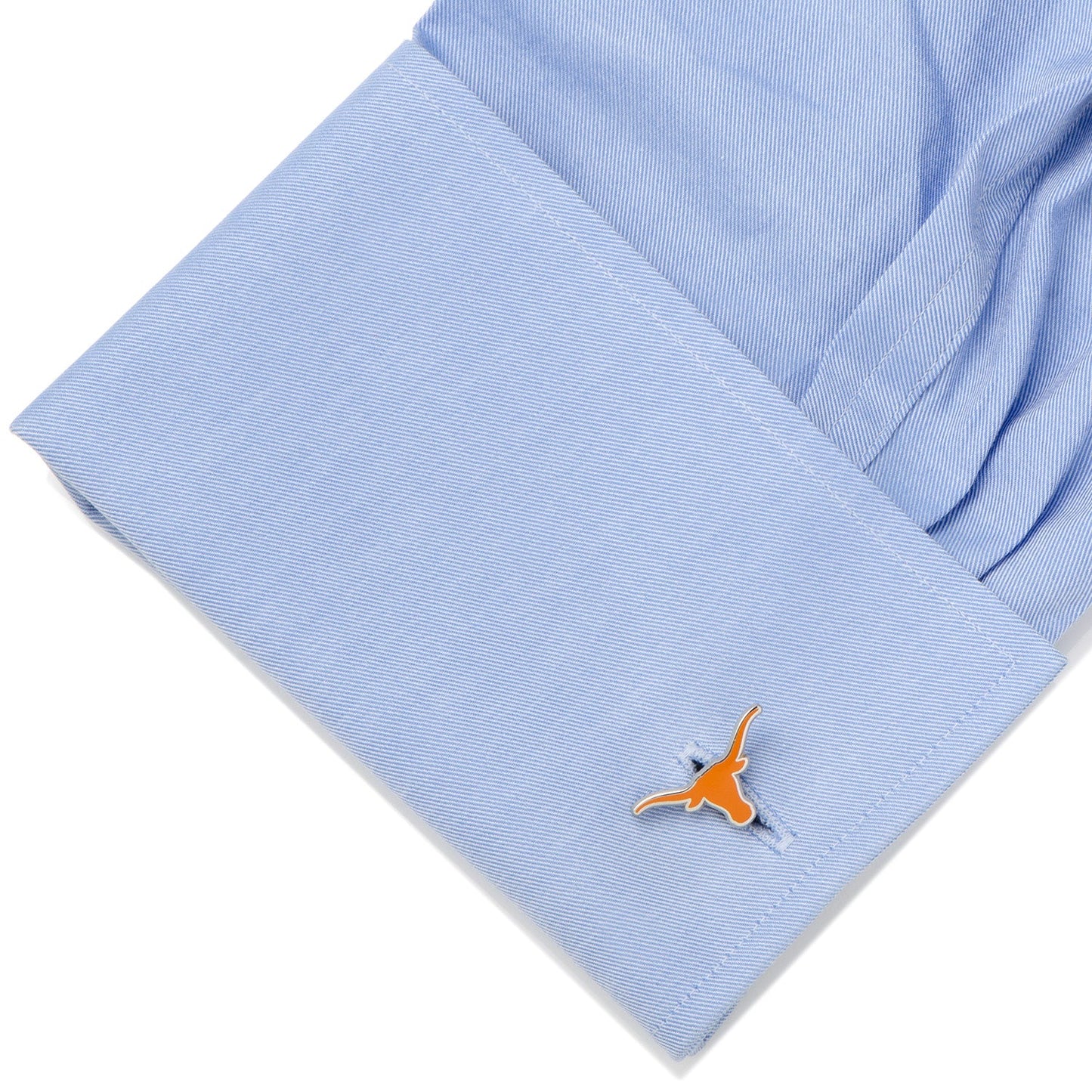 blue shirt NCAA Texas Longhorns Cufflinks