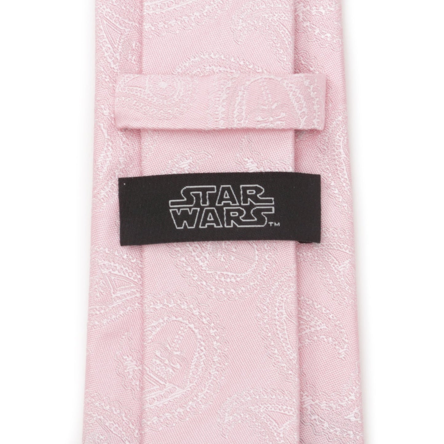 Star Wars Darth Vader Pink Paisley Silk Tie