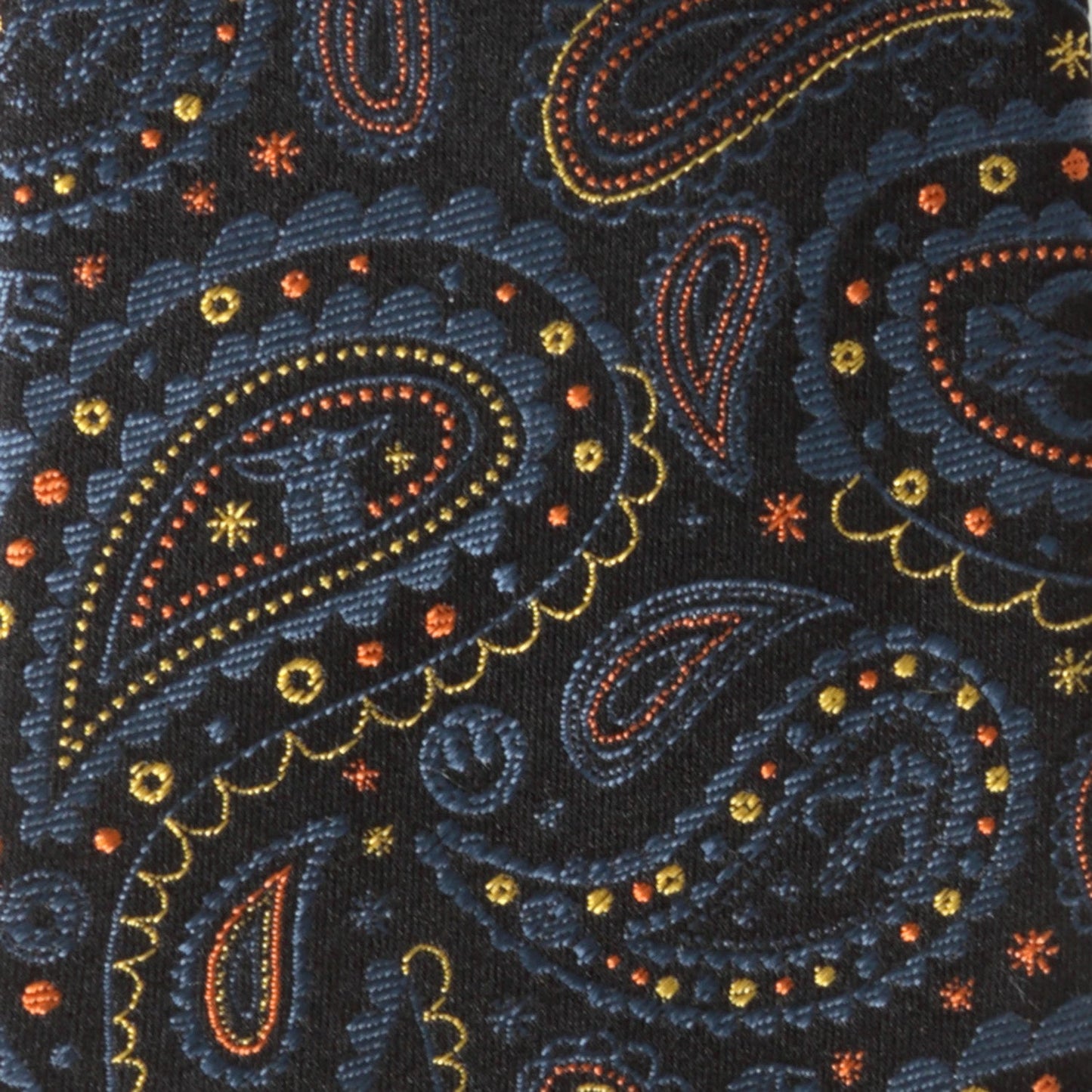 Star Wars Mandalorian Black Paisley Tie