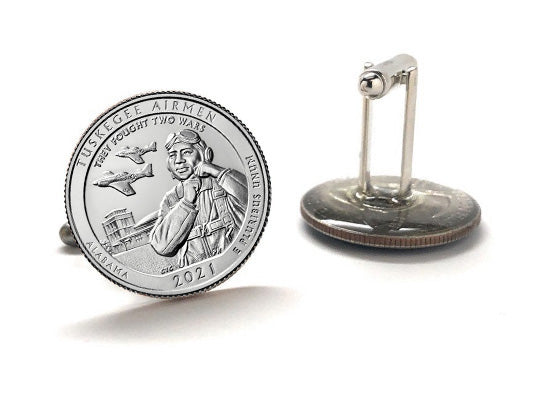 Tuskegee Airmen National Historic Site Coin Cufflinks