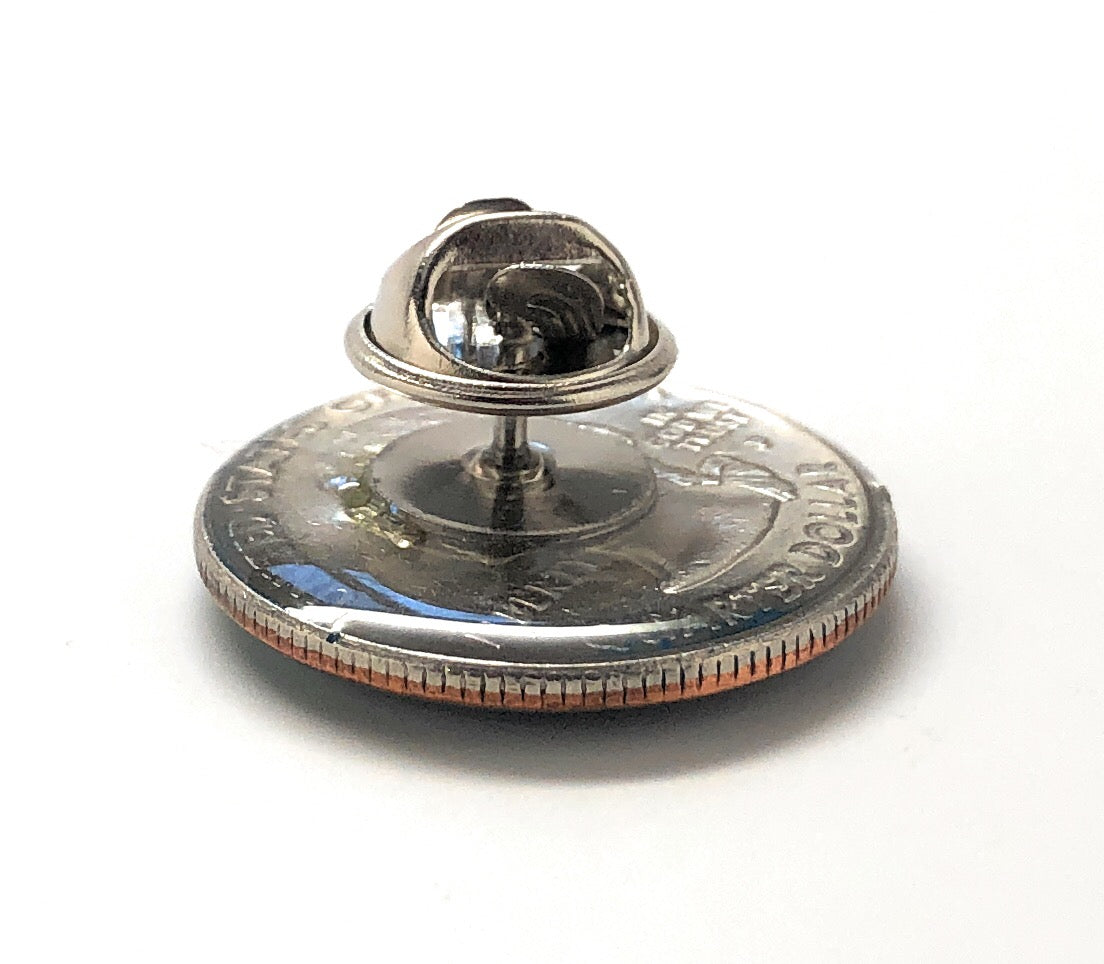 War in The Pacific National Historical Park Coin Lapel Pin Uncirculated U.S. Quarter 2019 Tie Pin
