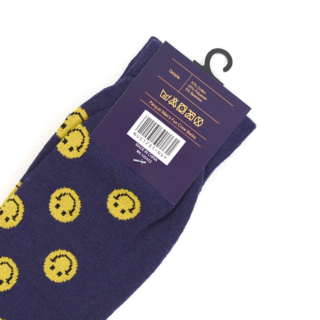 Smiley Face Sock Personalized Socks