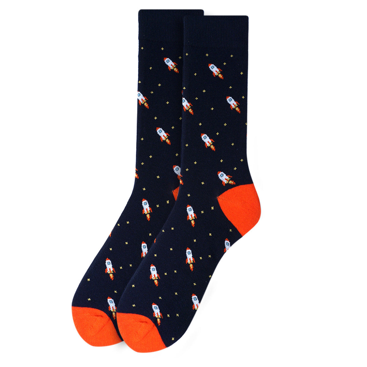 Spaceship Socks Rockets Socks Fun Socks