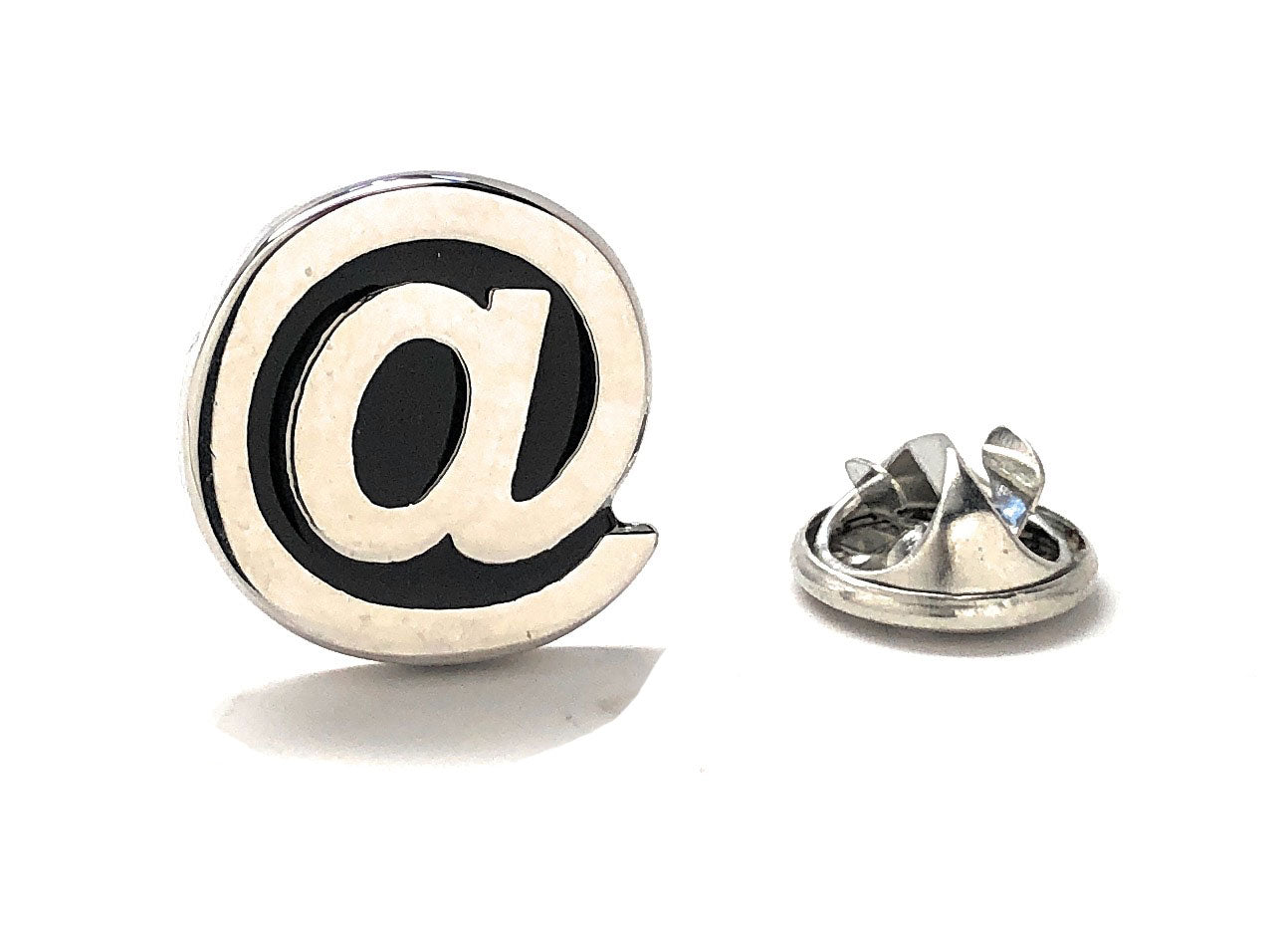 at symbol lapel pin