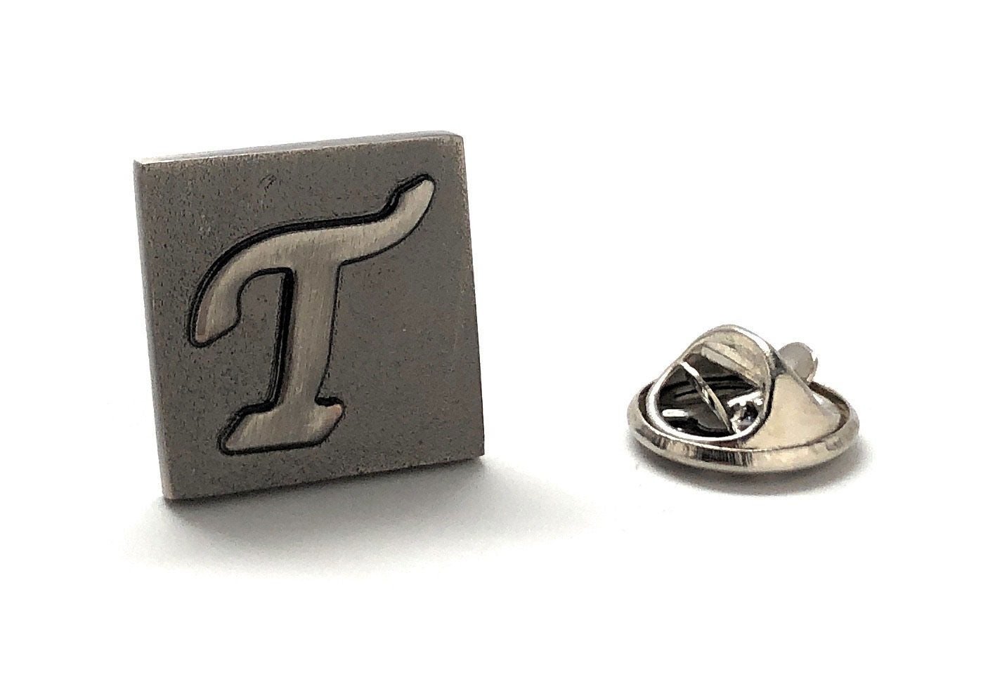 Letter T Lapel Pin