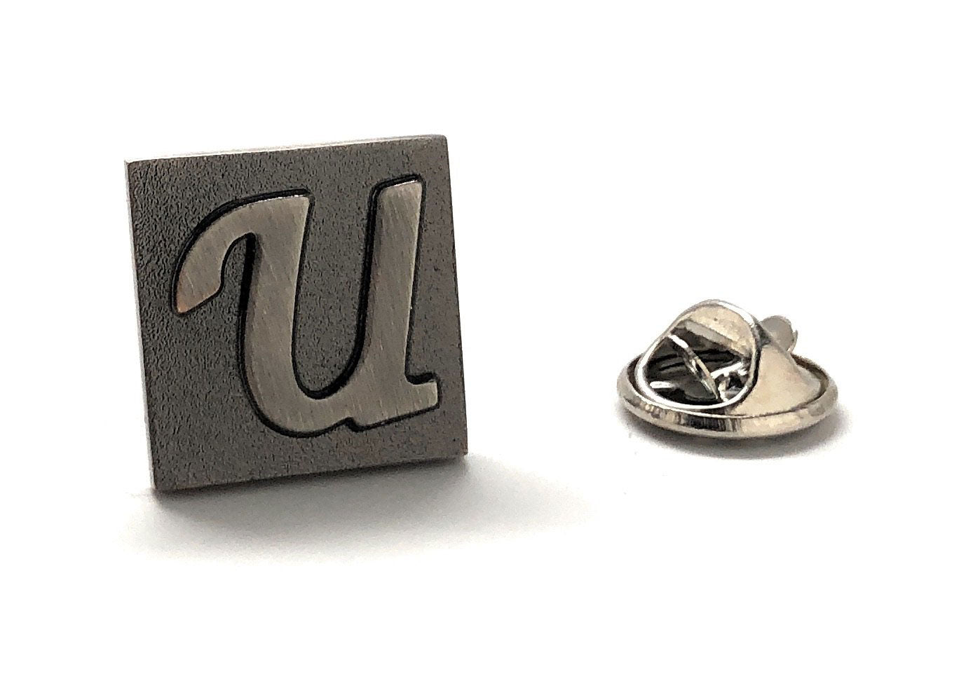 Letter U Lapel Pin