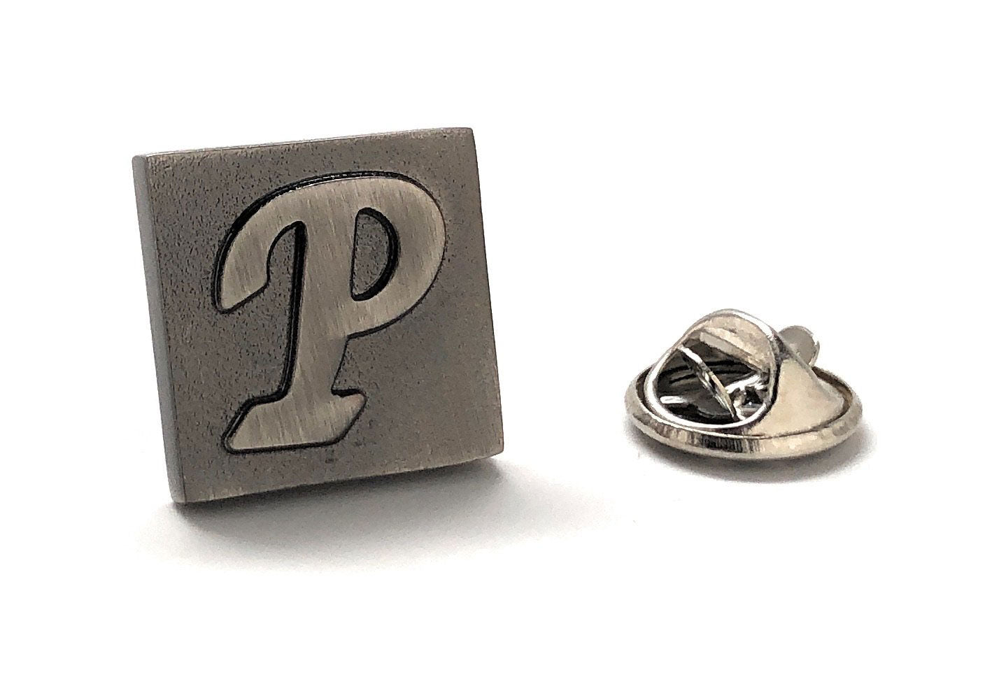 Letter P Lapel Pin