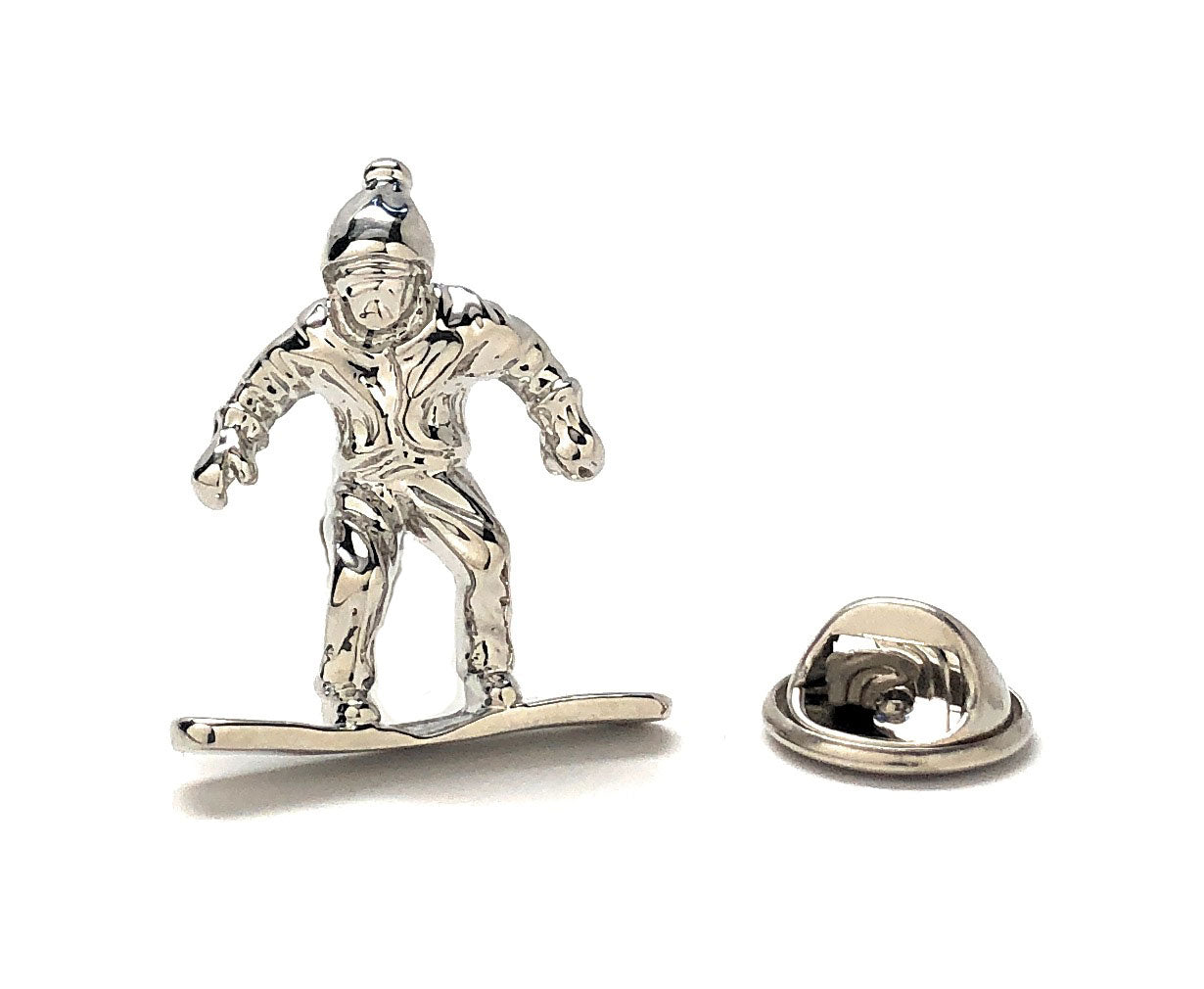 Snowboarder Lapel Pin