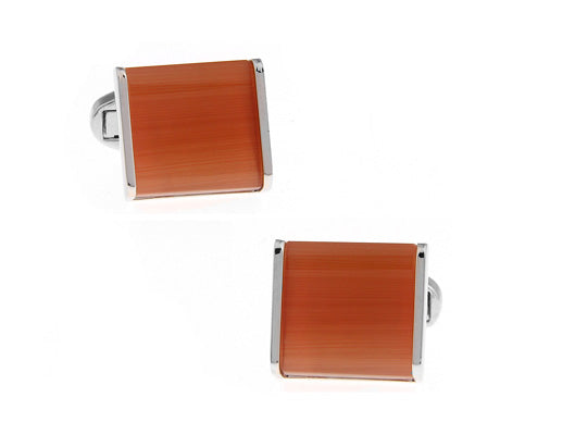 Topaz Slip Stone Cufflinks Silver Platting Bands Topaz Like Stone Stripe Anniversary Gift Classic Cuff Links Groomsmen Gift