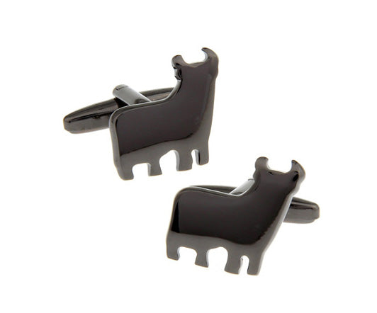 Bull Cufflinks Stock Market Symbol Markets Up and Down Cuff Links Finical Investments Stock Broker Gunmetal Cuff Links Stock Broker Gift