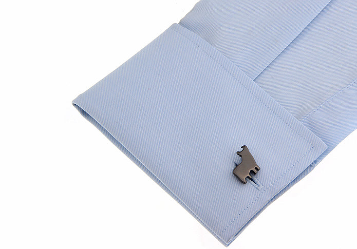 Bull Cufflinks Stock Market Symbol Markets Up and Down Cuff Links Finical Investments Stock Broker Gunmetal Cuff Links Stock Broker Gift