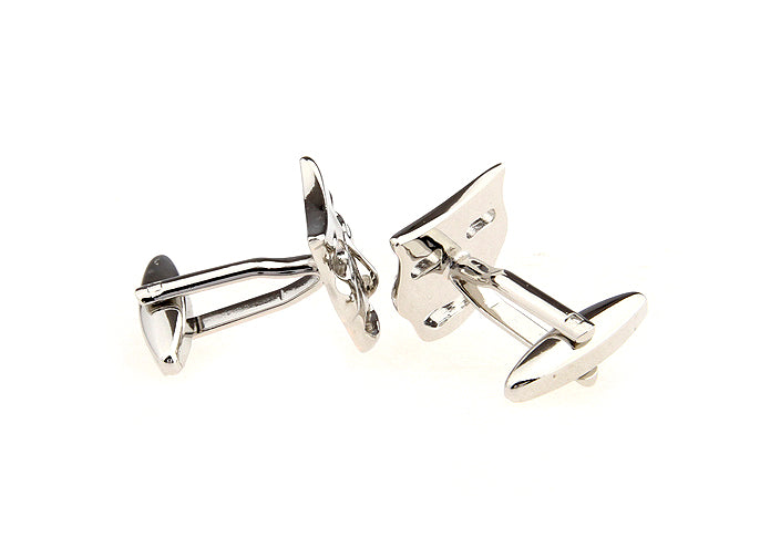 Comedy and Tragedy Cufflinks Theater Mask Buskin Cuff Links Silver Rhodium Platting Theater Major Actors Actress Stage Opera House