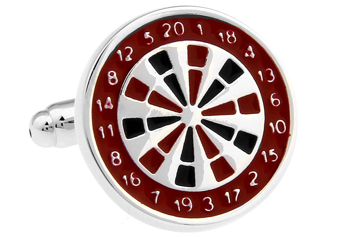 English Darts Cufflinks Novelty Dartboard Throwing Darts Cool Funny Groomsmen Cuffs Ireland Pub Darts Cuff Links Pro Dart Dart Board