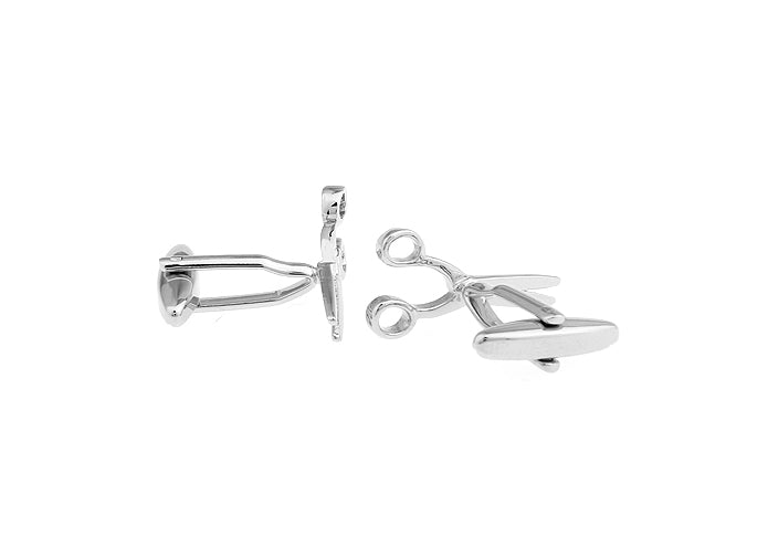 Hairdresser Cufflinks Scissors Cufflinks Silver Cutting Hair Stylist Jewelry Cuff Links Beautician Jewelry