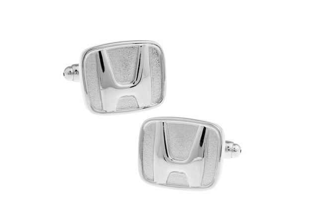 Honda Mens Suit Cufflinks Hood Emblem Cuff Links