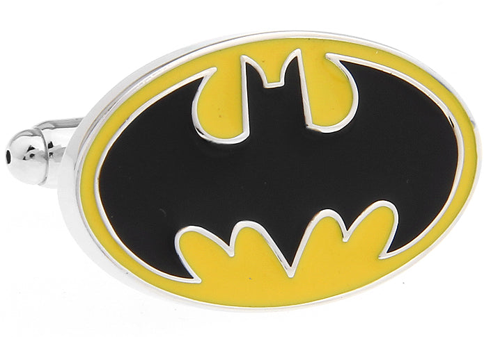 Big Batman Logo Cufflinks 