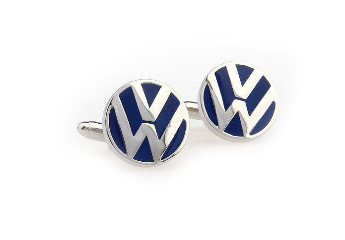 Volkswagen Mens Suit Cufflinks Hood Emblem Cuff Links