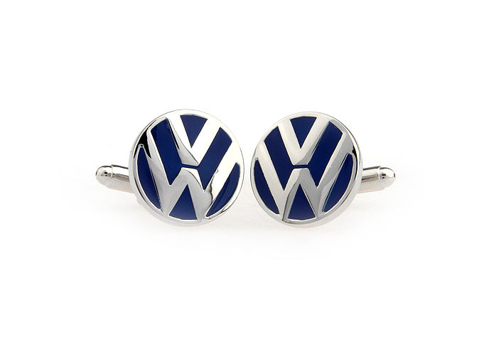 Volkswagen Mens Suit Cufflinks Hood Emblem Cuff Links