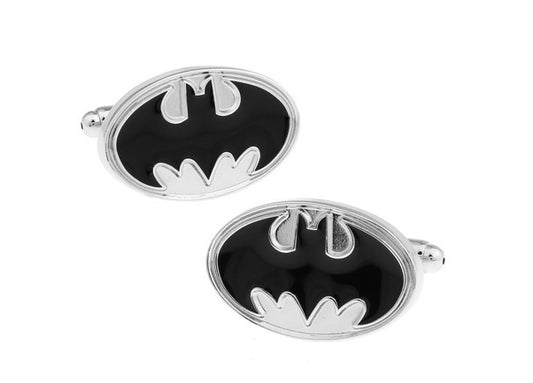 Silver edition Batman cufflinks