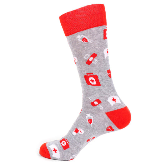 Medical Team Socks Men Novelty Socks Doctors Personalized Socks Doctor Gifts Cool Socks Gift Cool Nurse Gift