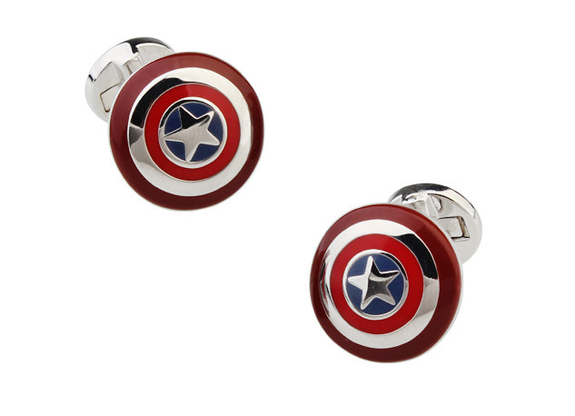 Captain America Cufflinks 