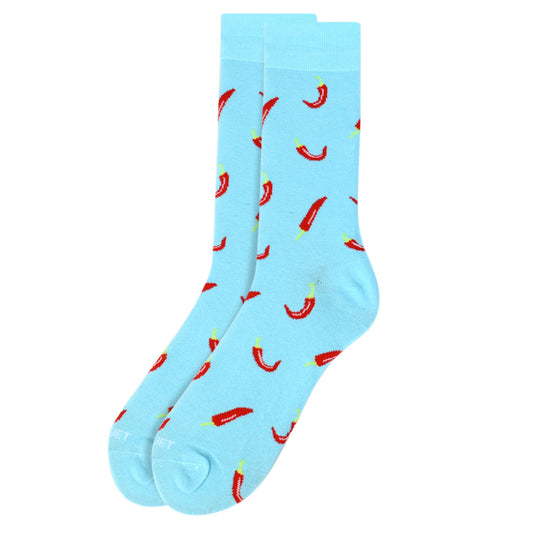 Hot Chili Peppers Socks Red Pepper Socks Hot Sauce Crazy Fun Crew Socks Hot Party Socks