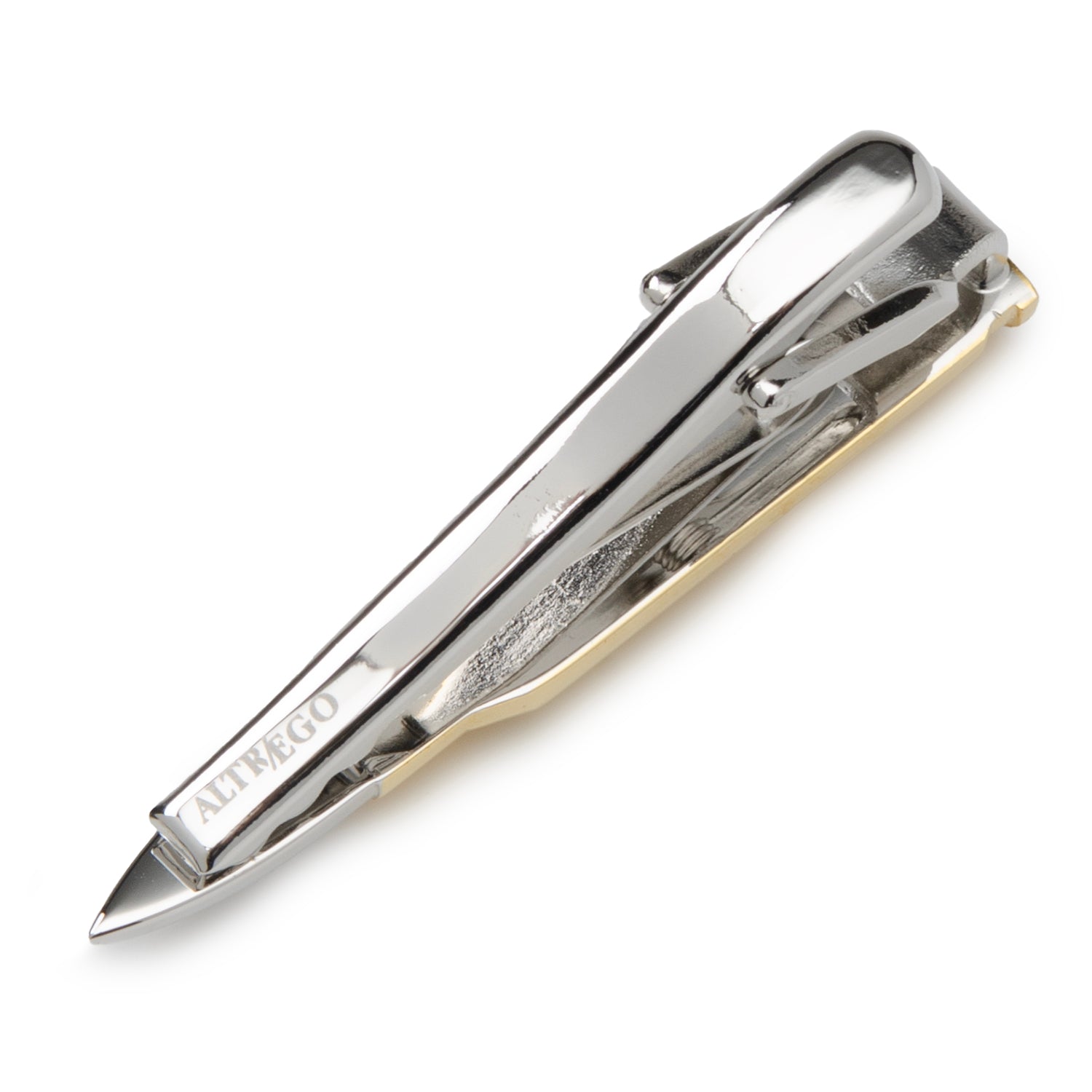 Patriotic bullet tie clip for veterans and police officers