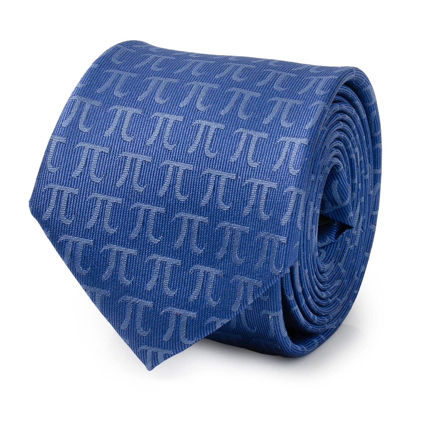 Pi Mathematics Symbol Blue Men's Tie