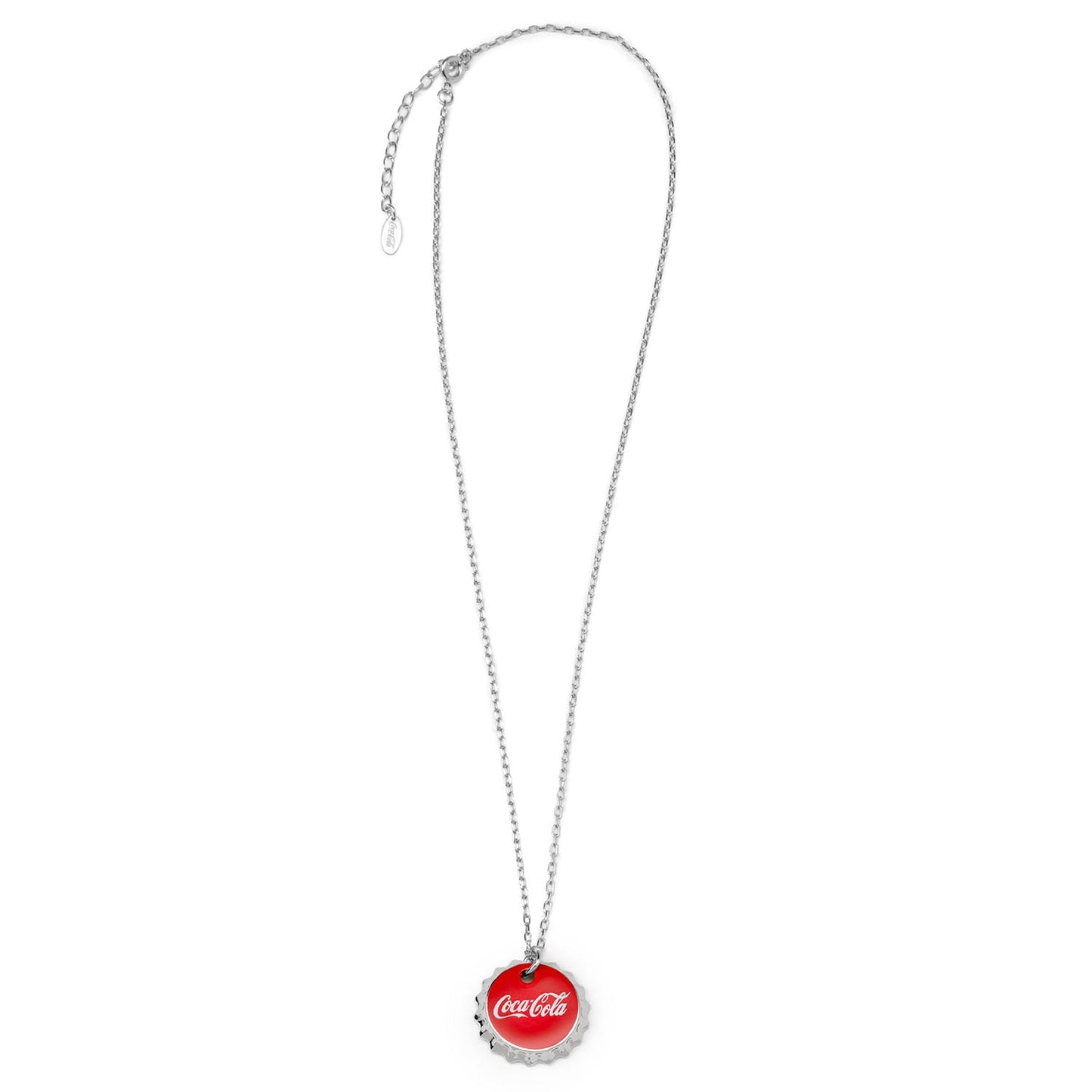 Coca-Cola red bottle cap necklace – official retro soda jewelry by JayPins