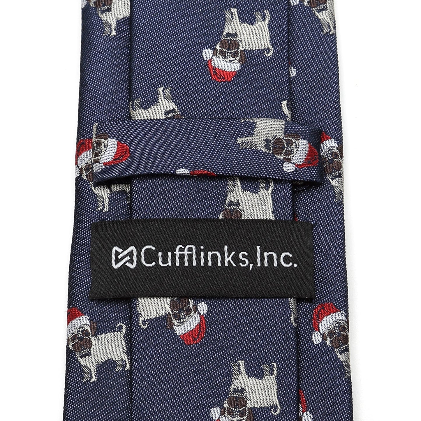 Santa Pug Men's Tie