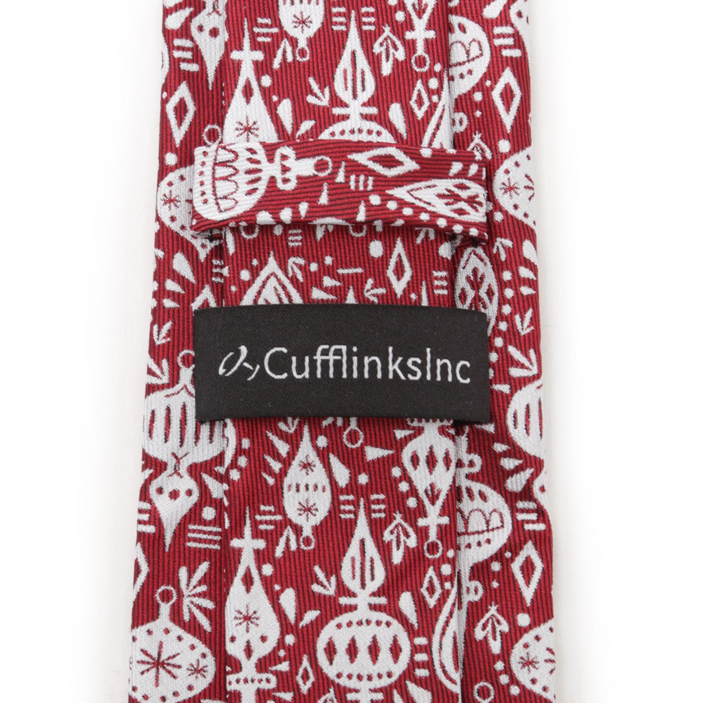 Christmas Wrap Red Men's Tie