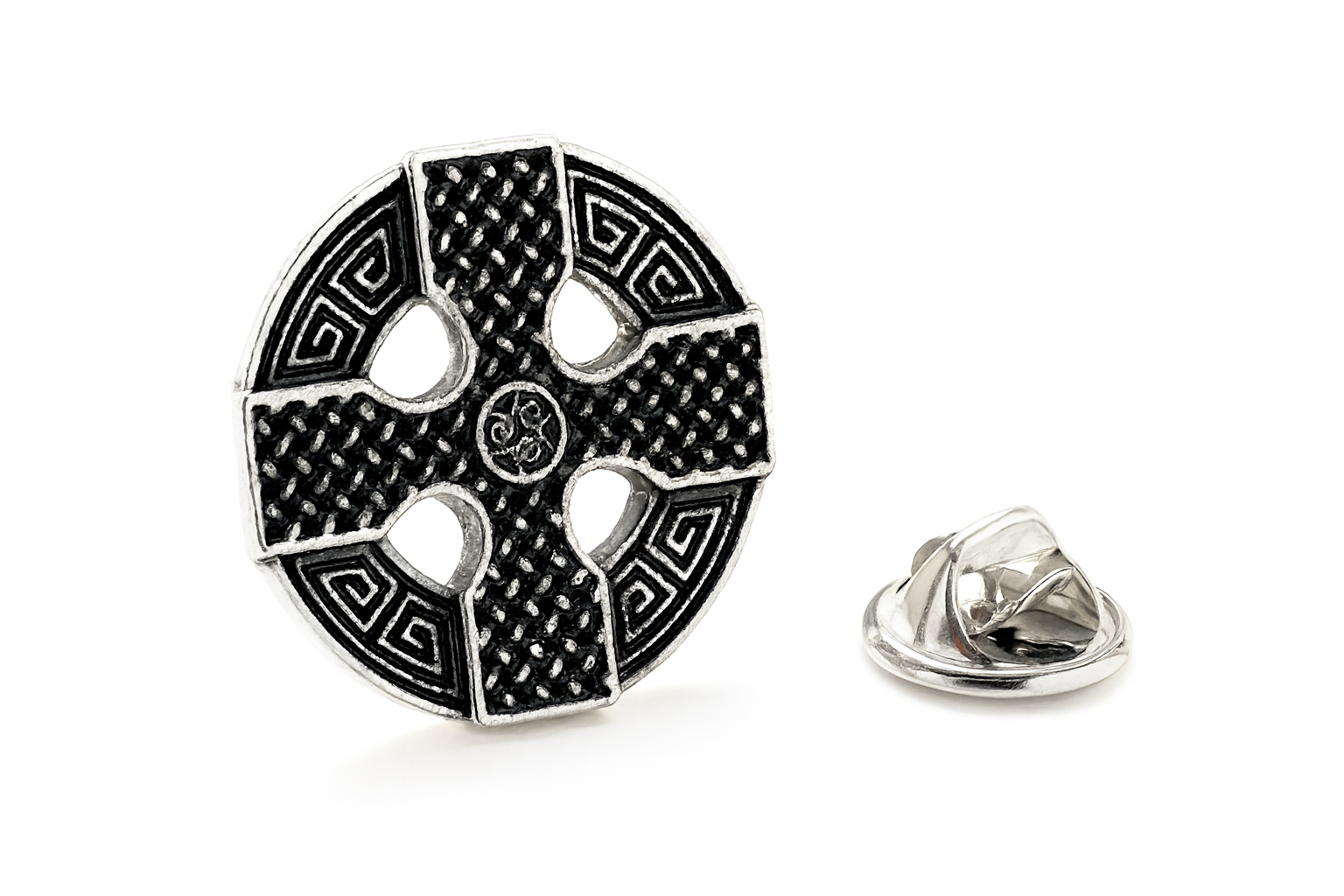 Celtic Cross Lapel Pin