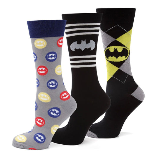 DC Batman 3 Pack Sock Gift Set