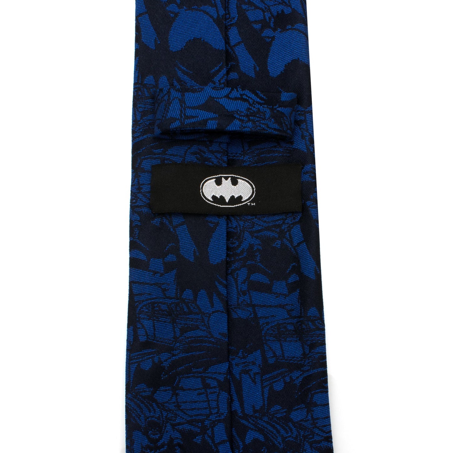 DC Batman Comic Blue Tie