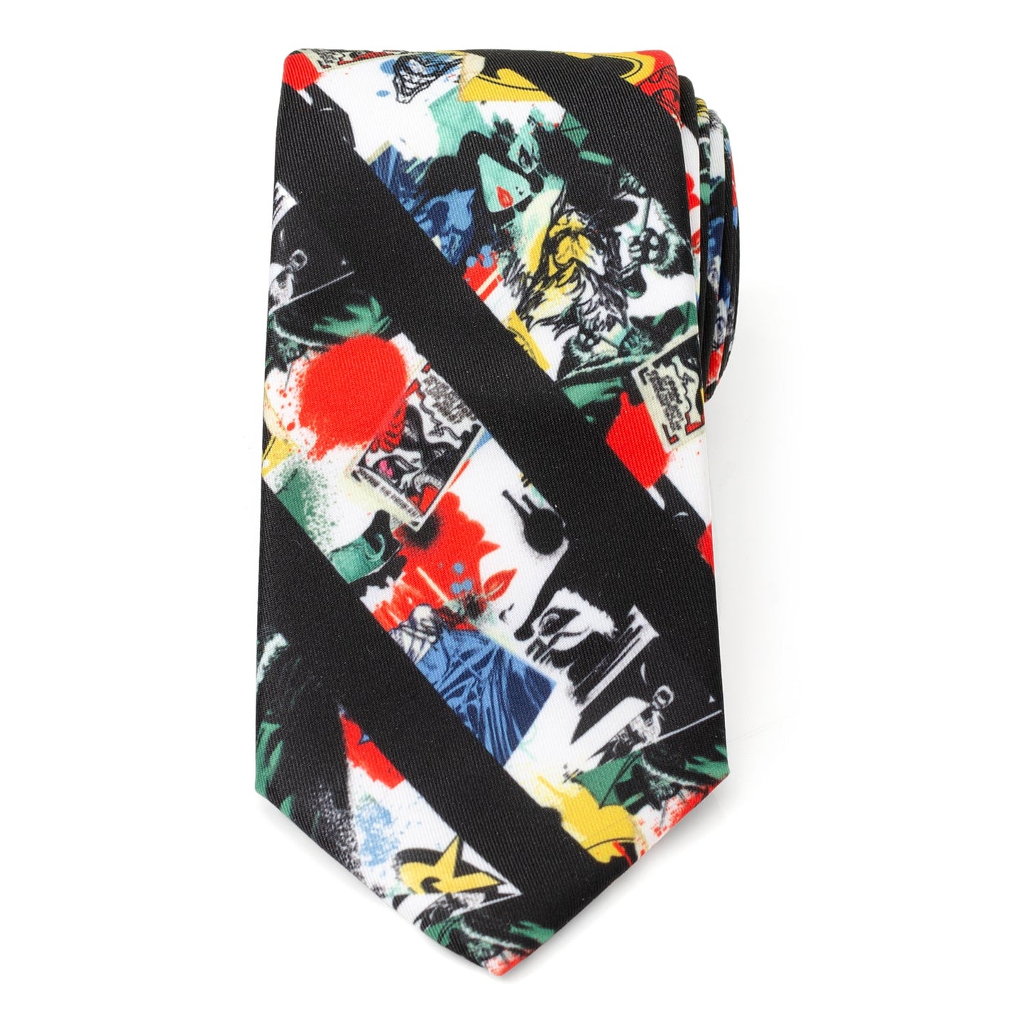 DC Batman Chaos Stripe Men's Tie