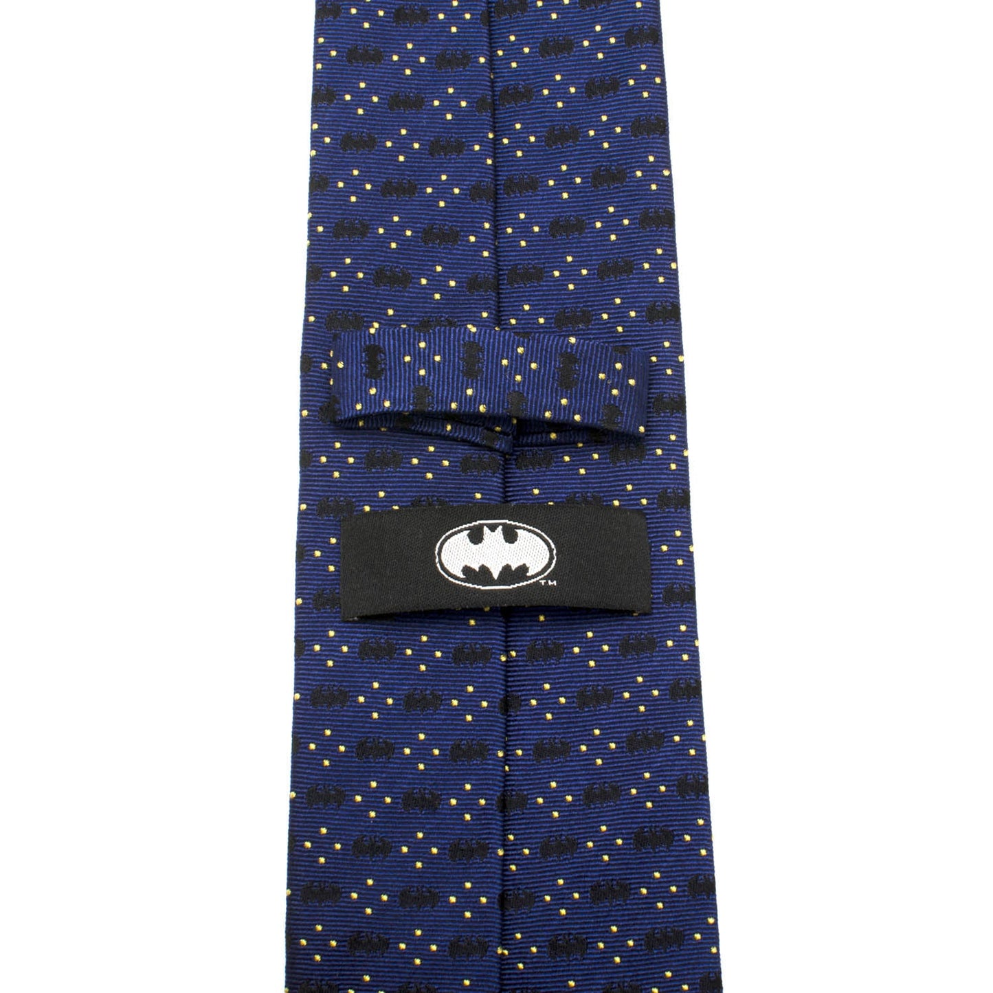 DC Batman Icon Diamond Dot Navy Mens Tie