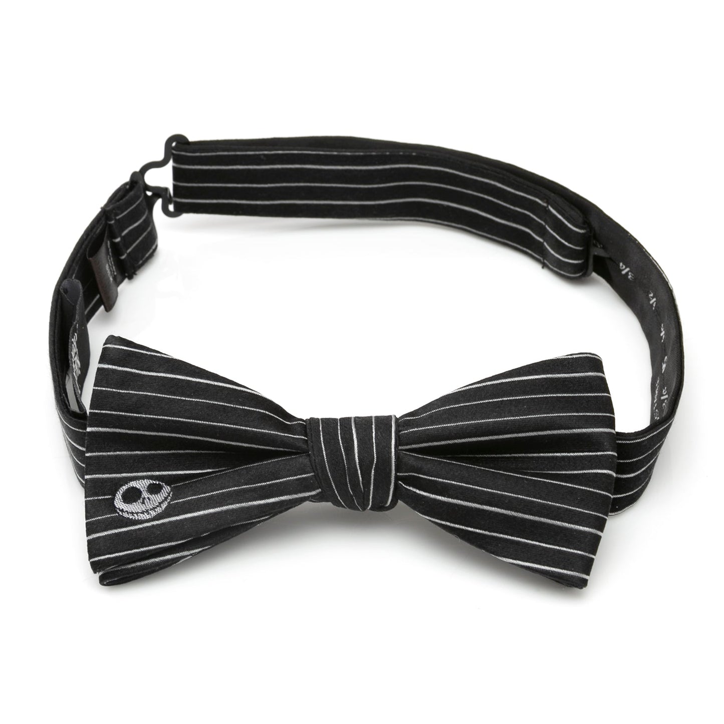 Disney The Nightmare Before Christmas Jack Skellington Striped Men's Bow Tie