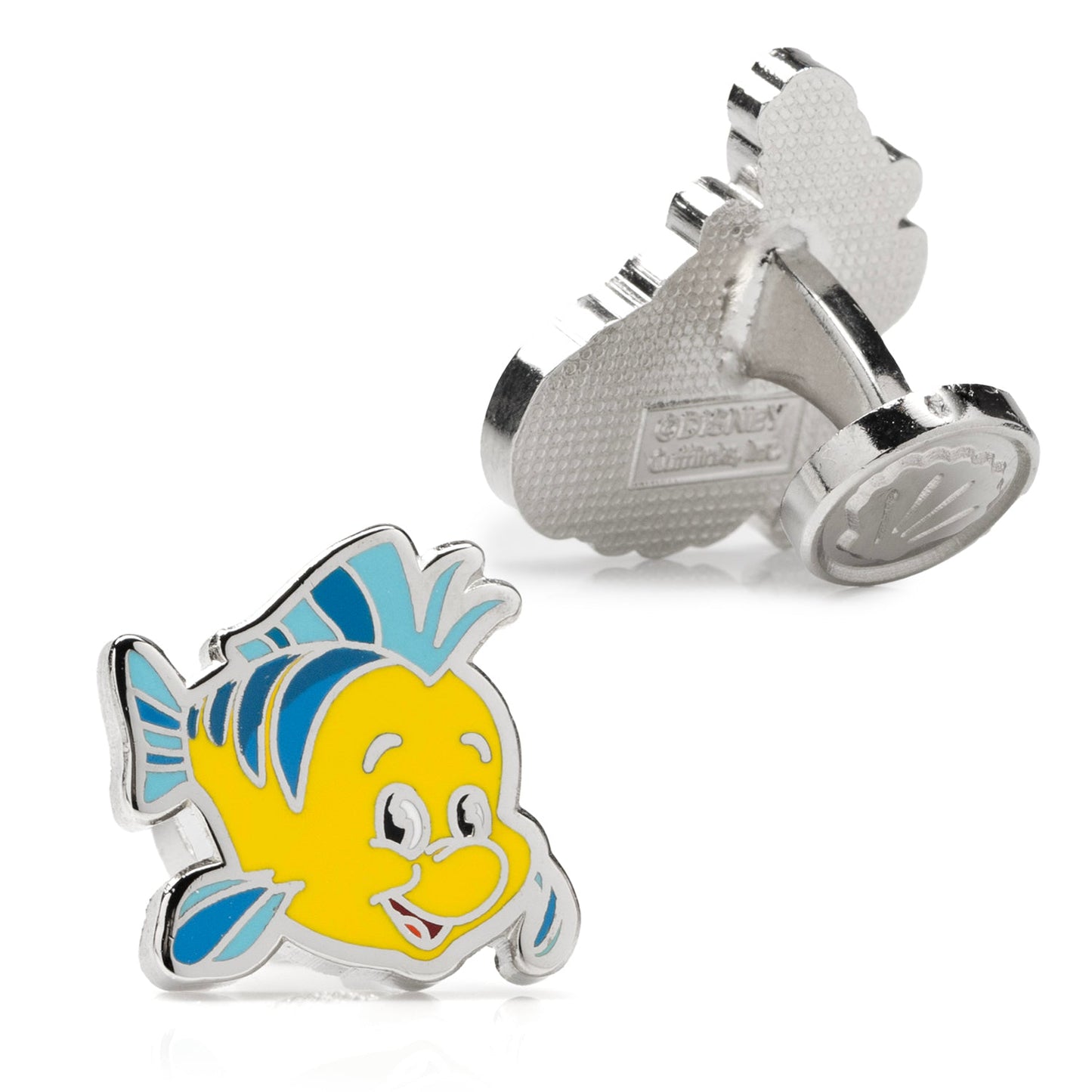 Disney The Little Mermaid Flounder & Sebastian Cufflinks