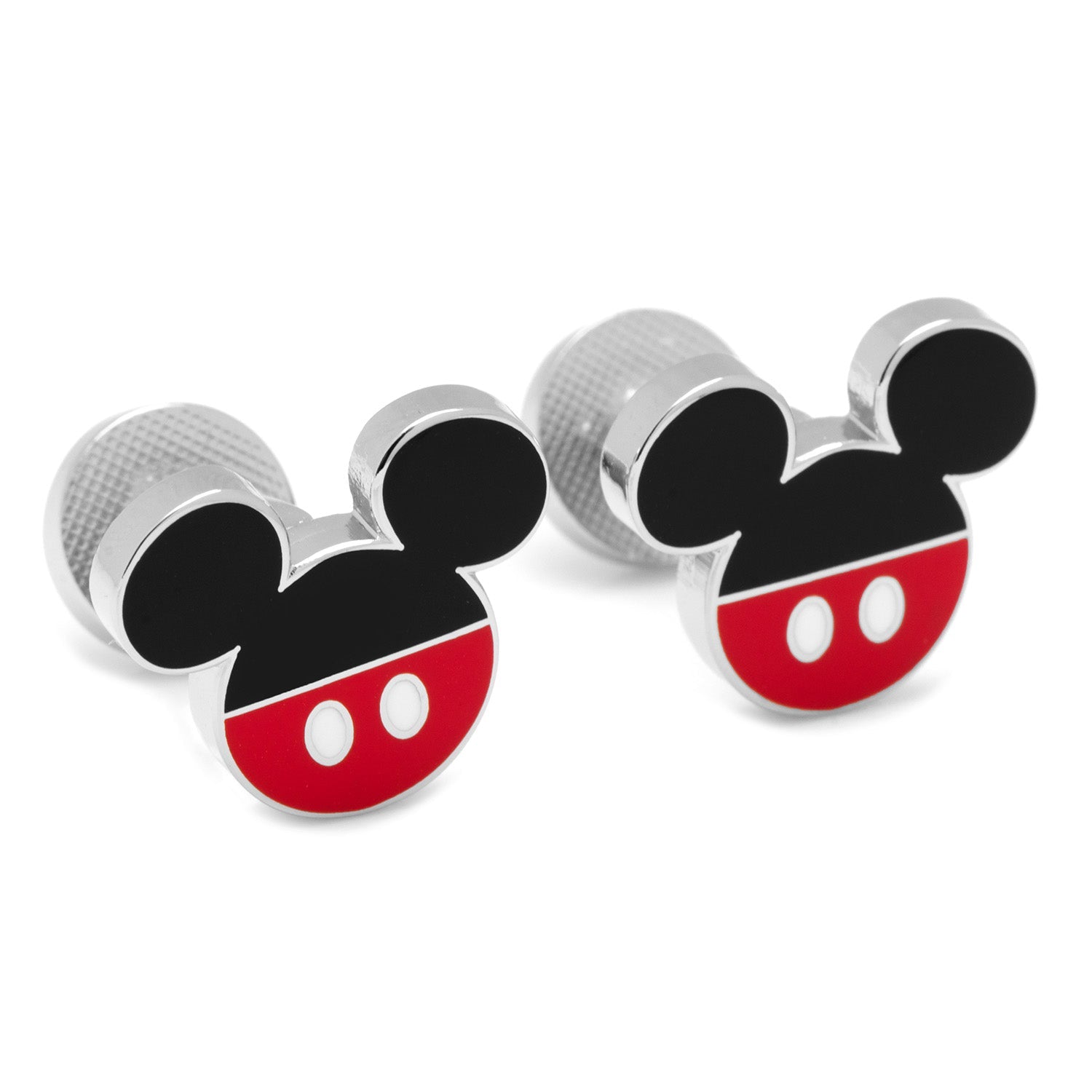Mickey Mouse head design valve stem caps on a white background