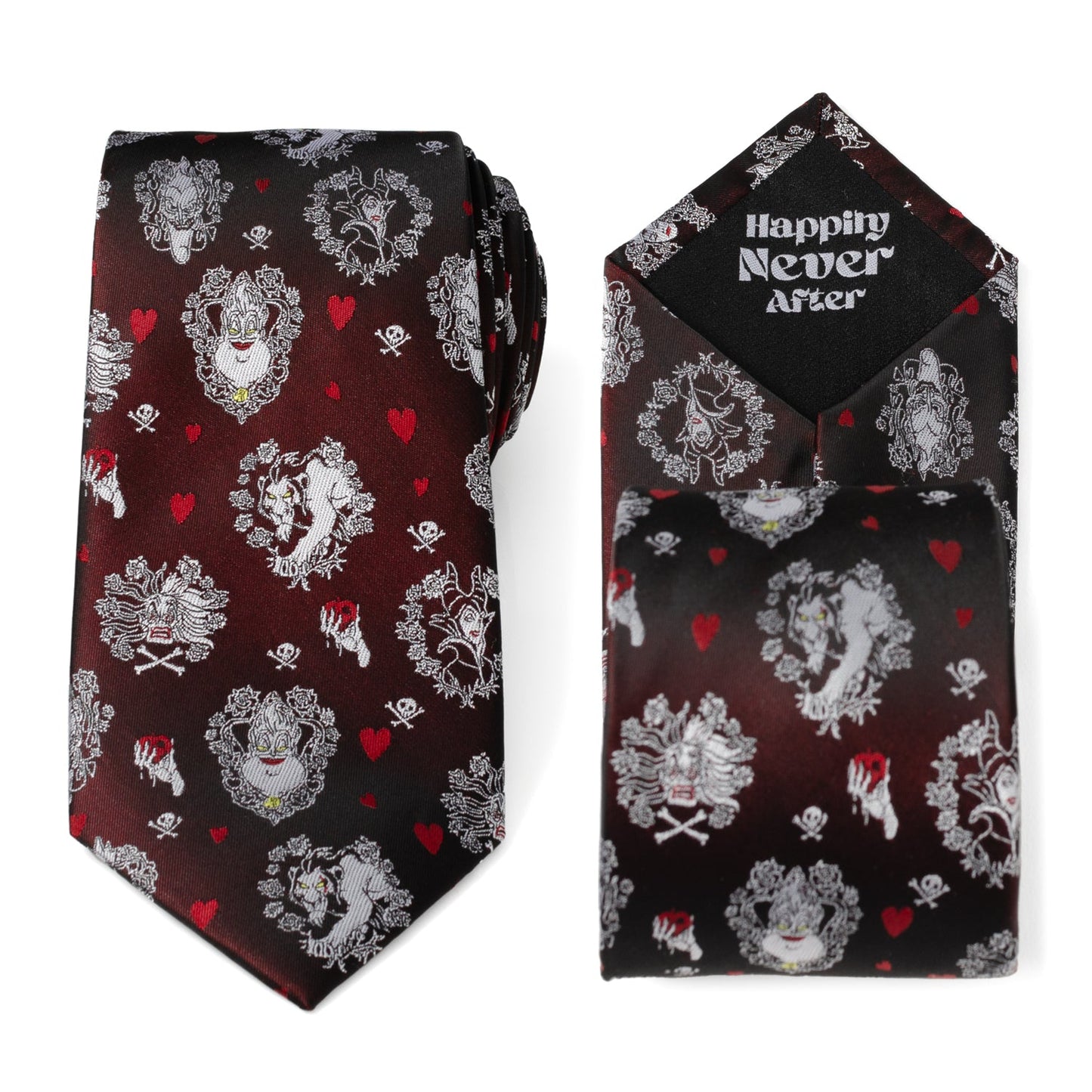 Disney Villains 'Happily Never After' Black Men's Tie