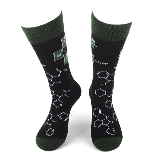 Men's The World's Best Teacher Novelty Sock Funny Socks Teacher Gifts Cool Socks Funny Teacher Appreciation Day