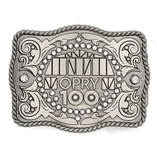 Grand Ole Opry 100th Anniversary belt buckle – official collectible country music accessory