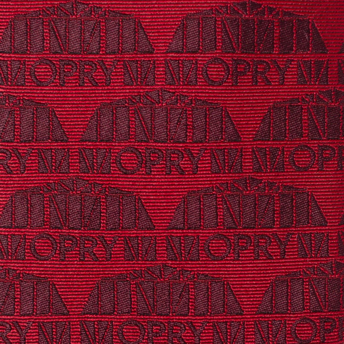 Grand Ole Opry Auditorium Red Men's Tie