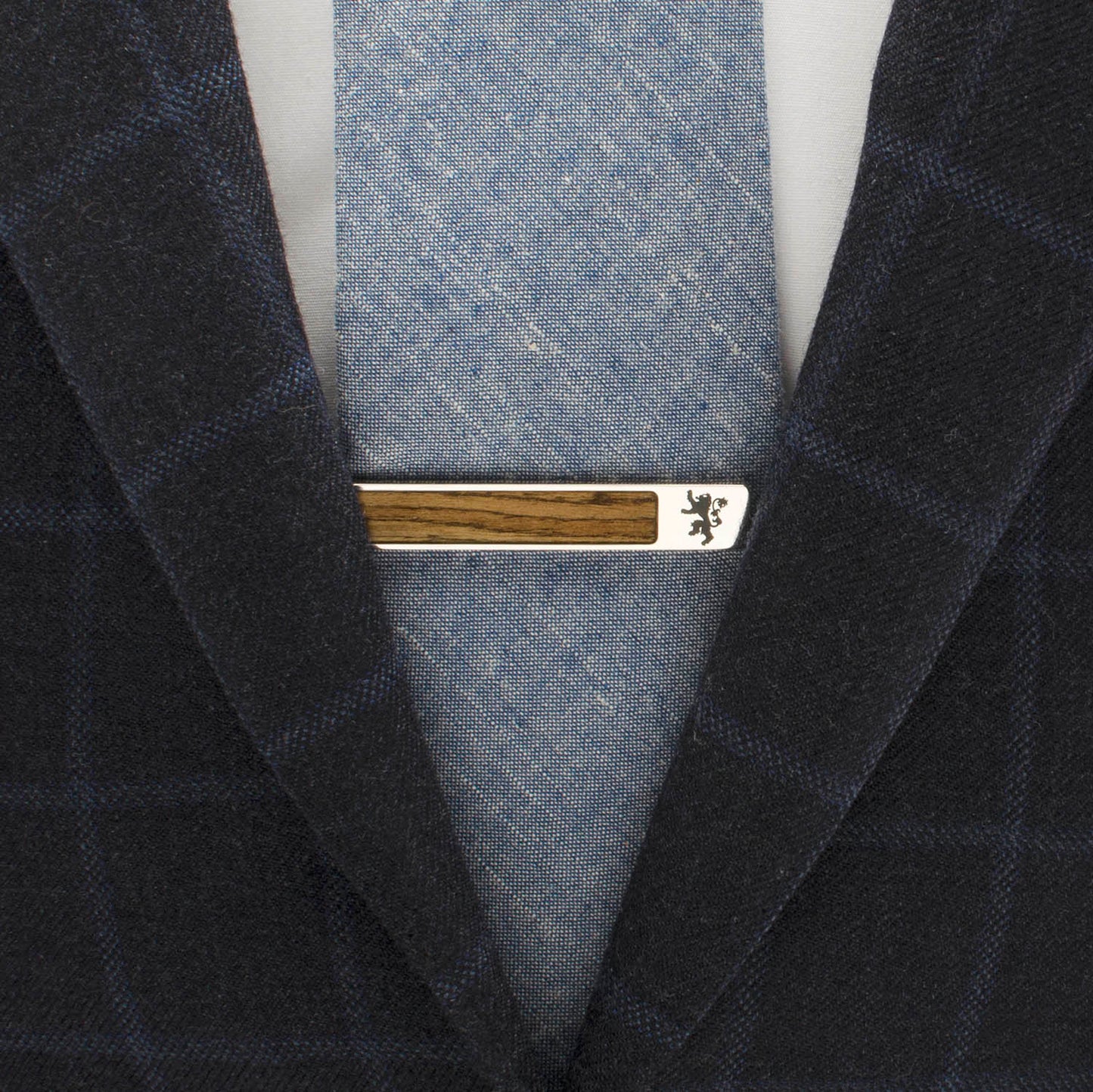 Game of Thrones Lannister Inlaid Wood Tie Clip
