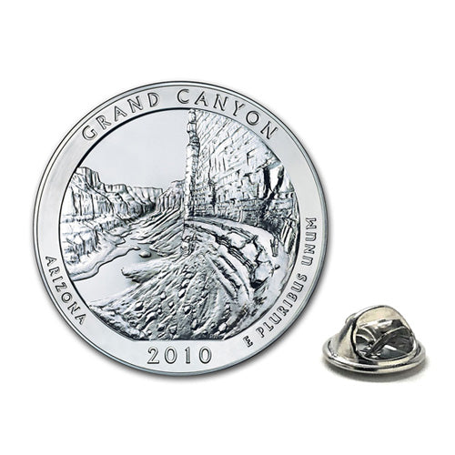 Grand Canyon National Park Coin Lapel Pin Uncirculated U.S. Quarter 2010 Tie Pin