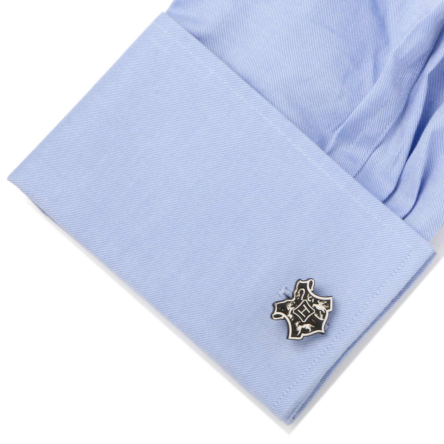 Harry Potter Hogwarts 3D Crest Cufflinks