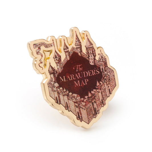 Pin with 'The Marauder's Map' design on a white background