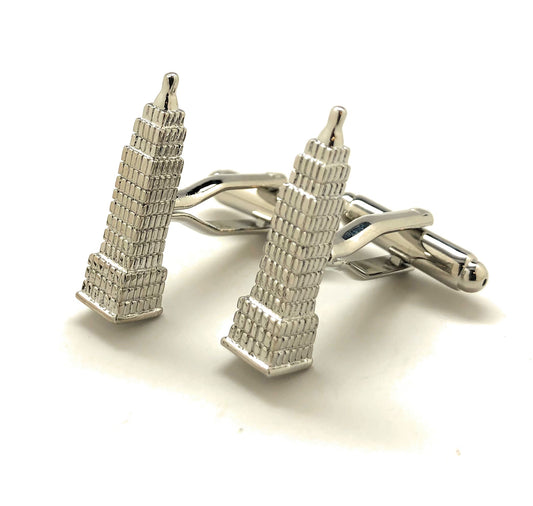 Empire State Building Cufflinks New York City Cuff Links