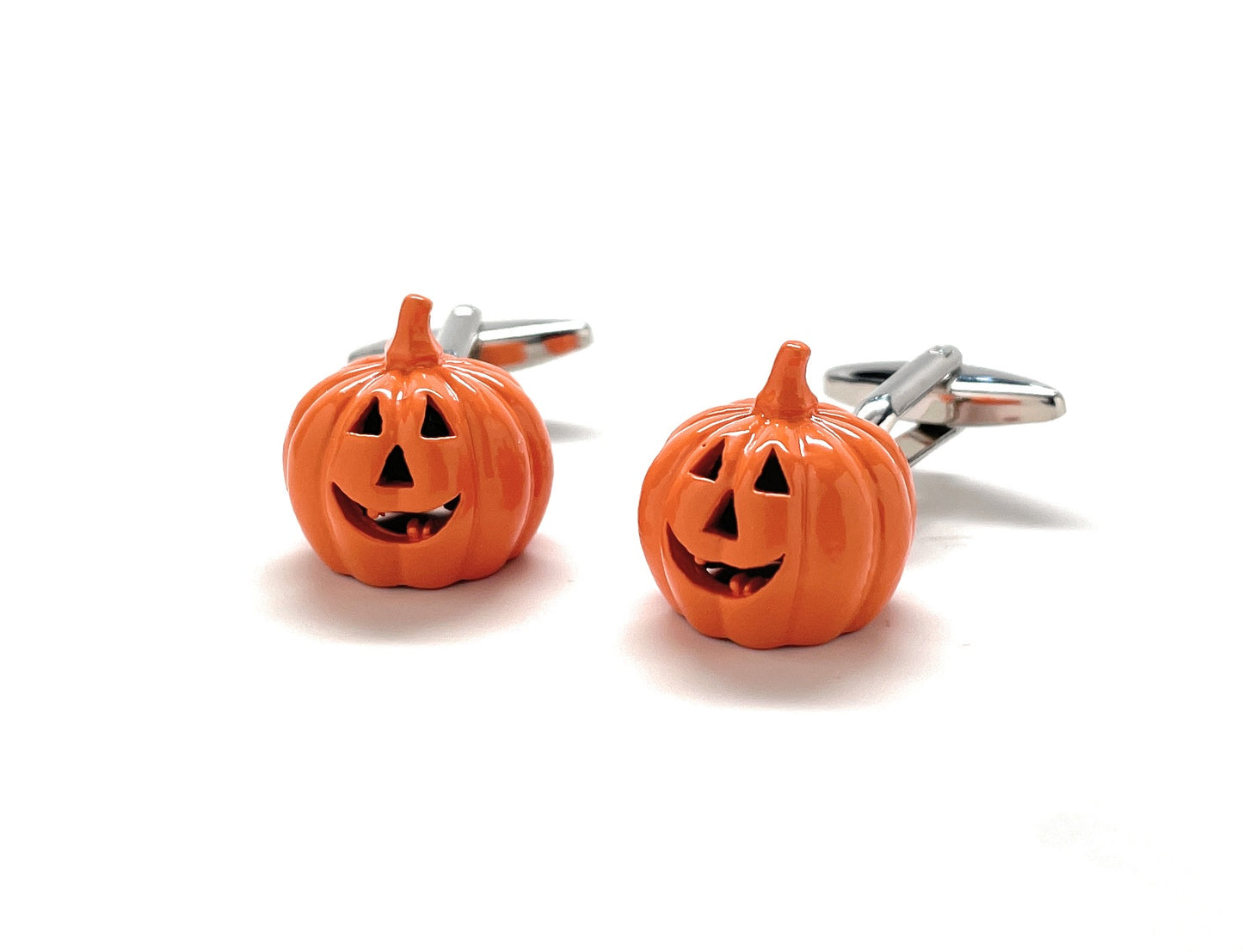 Cufflinks Halloween Pumpkin Jack O Lantern Cuff Links